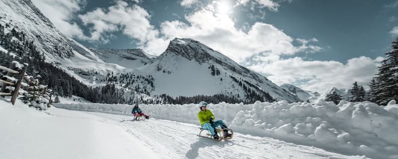 Rodeln im Zillertal