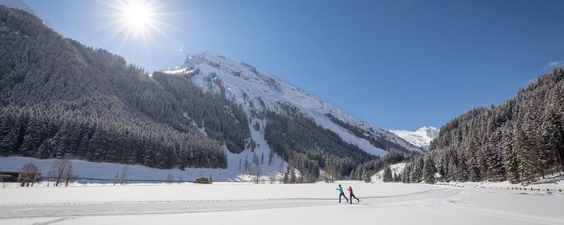 Langlaufloipen im Zillertal