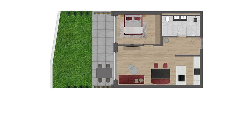 Floor plan Apartment Top 01